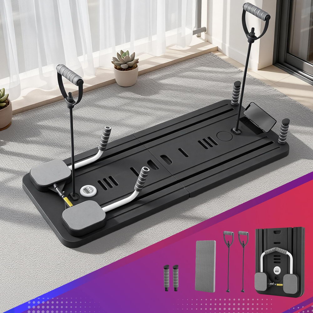 Everfit Pilates Board Foldable Reformer Multi Functional Free Delivery