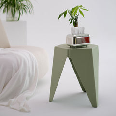 Artiss 4 Piece Puzzle Stool Bar Stools Stackable Green