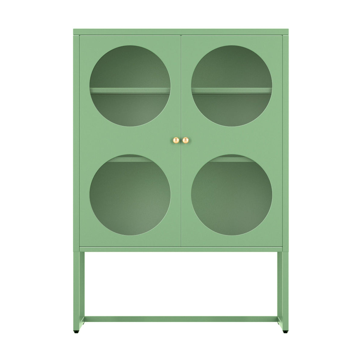 Artiss Buffet Sideboard Metal Cabinet - ELLA Green