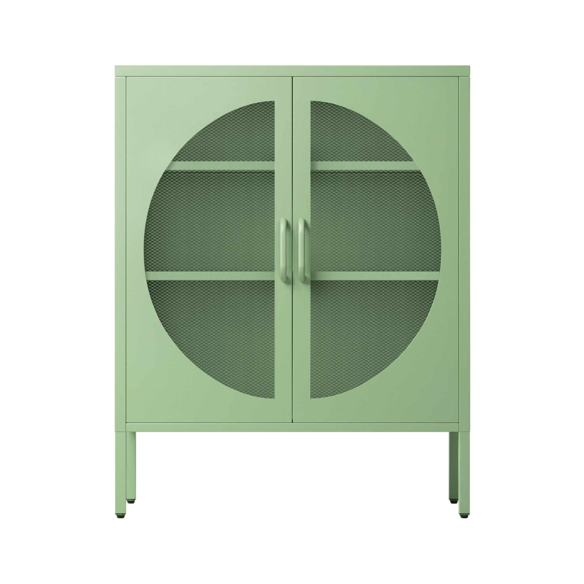 Artiss Buffet Sideboard Metal Cabinet - ELSA Green