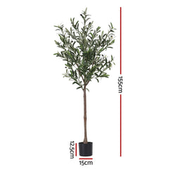 Artiss 155cm Artificial Olive Tree Faux Trees Free Delivery