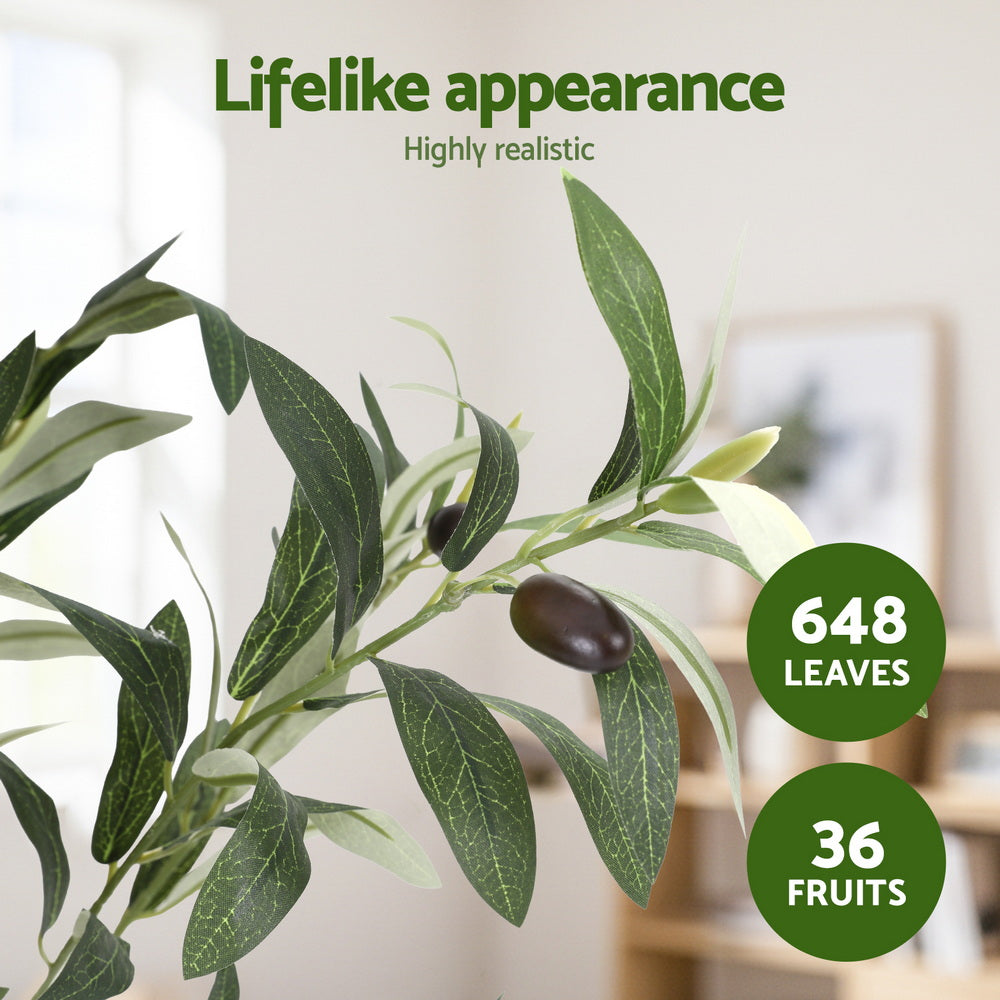 Artiss 155cm Artificial Olive Tree Faux Trees Free Delivery