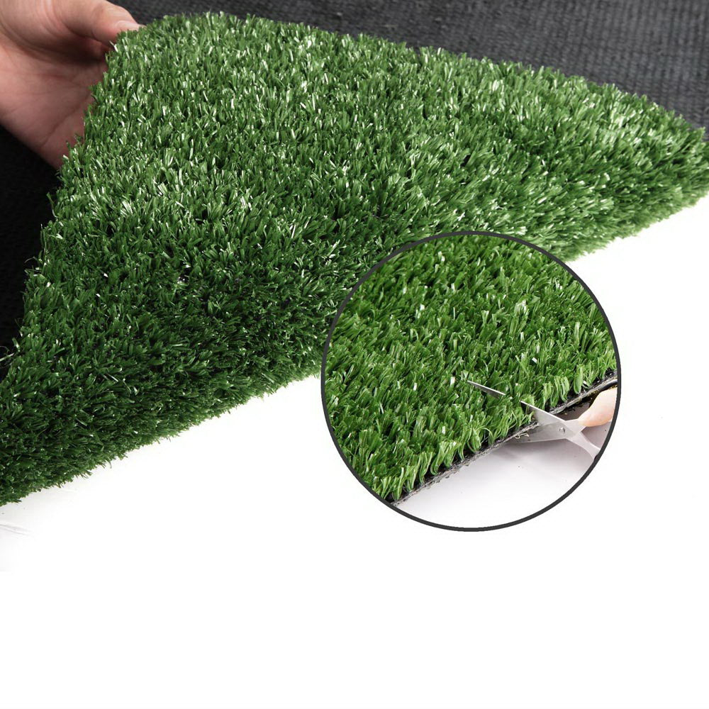 Prime Turf Artificial Grass 2mx5m 17mm Synthetic Fake Lawn Turf Plant Plastic