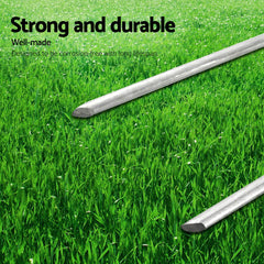Prime Turf Artificial Grass 50 Piece Synthetic Pins Fake Lawn Turf Weed Mat Pegs Joining Tape