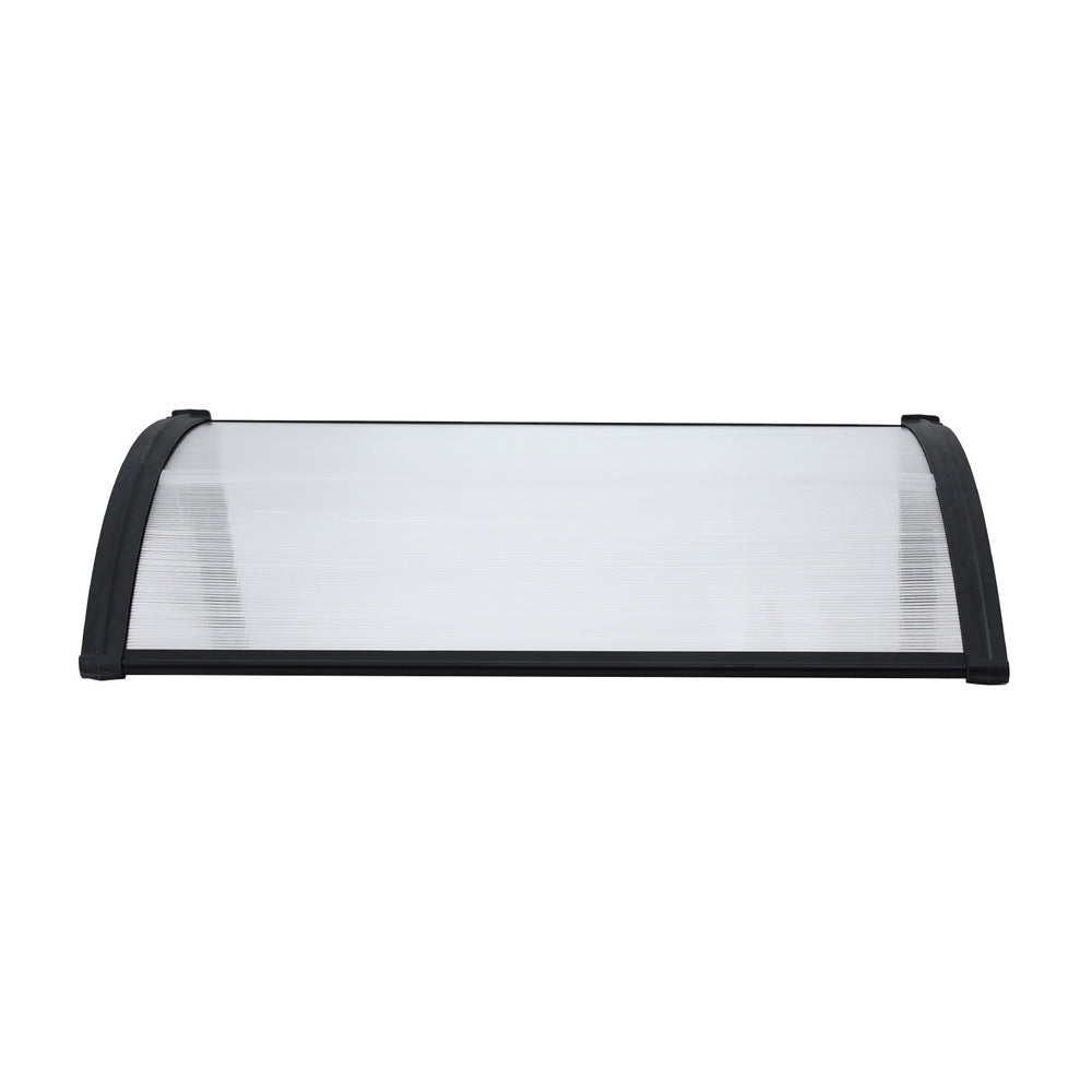 Instahut Window Door Awning 0.8mx1m Transparent Free Delivery