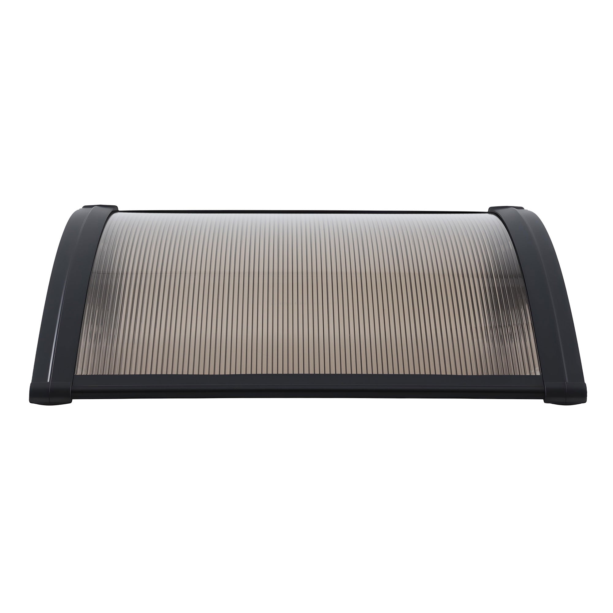Instahut Window Awning Drainage 0.6mx0.6m Outdoor Brown Free Delivery
