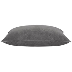 Artiss 3 in 1 Bean Bag Chair Cover (No Filler) Convertible Bean Bag for Adults, Corduroy Stuffed Animal Storage Bean Bag Cover Washable for Living Room Bedroom, Grey