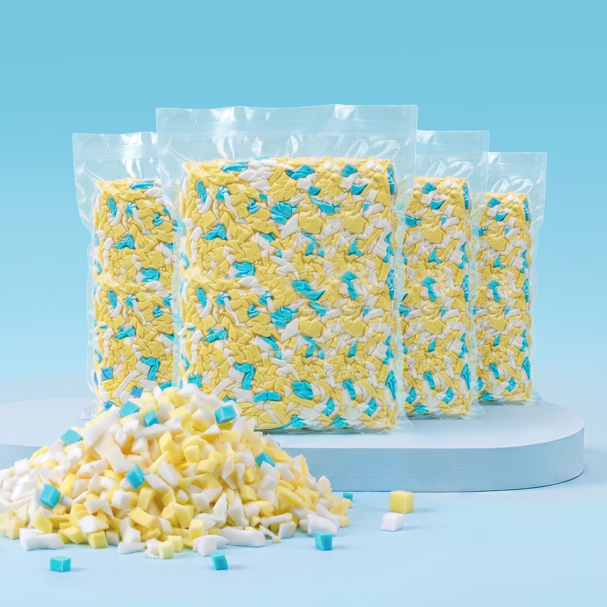 Artiss 20lbs (8.8KG) Bean Bag Filler Shredded Memory Foam Filling High Density
