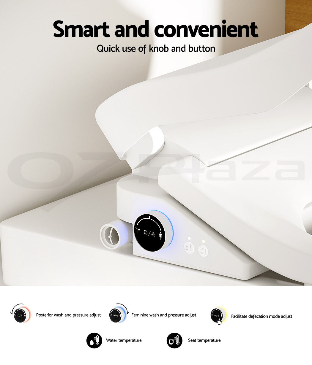 Cefito Bidet Electric Toilet Seat Cover Knob Control