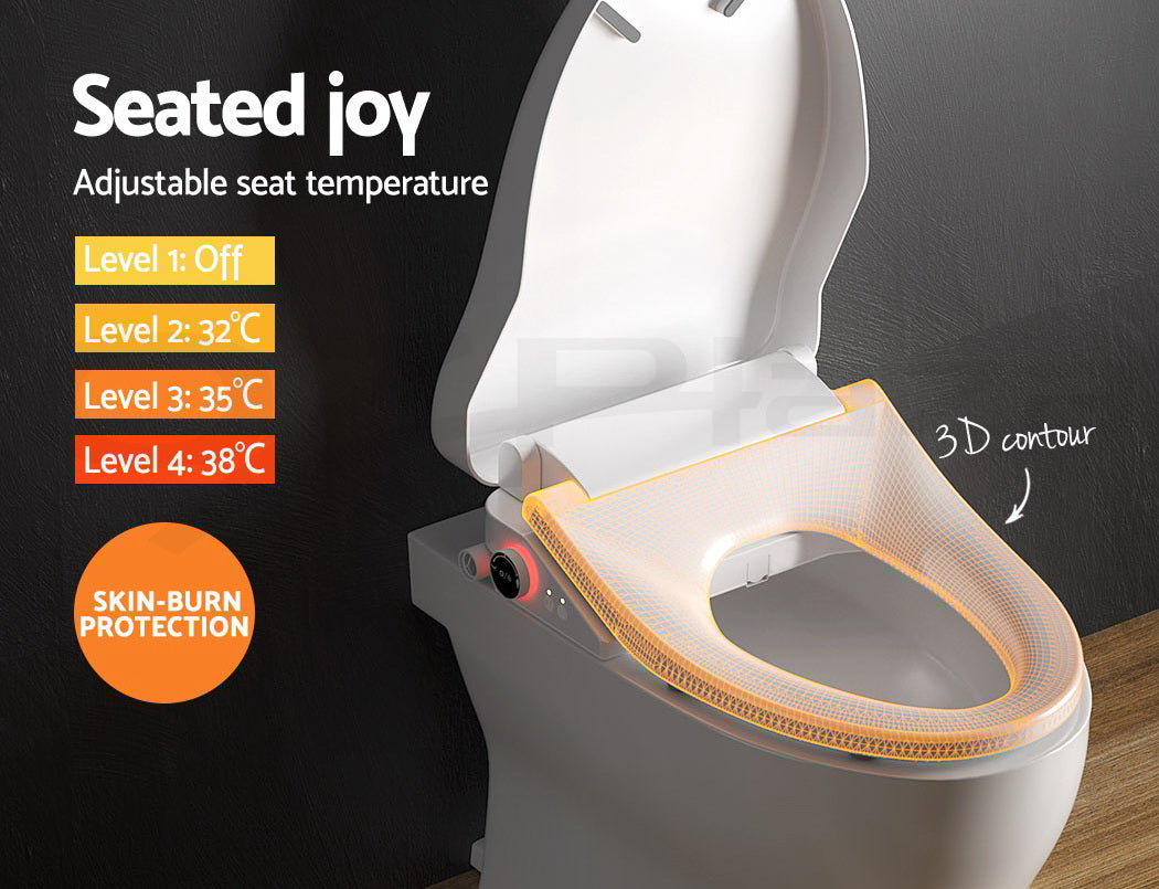 Cefito Bidet Electric Toilet Seat Cover Knob Control