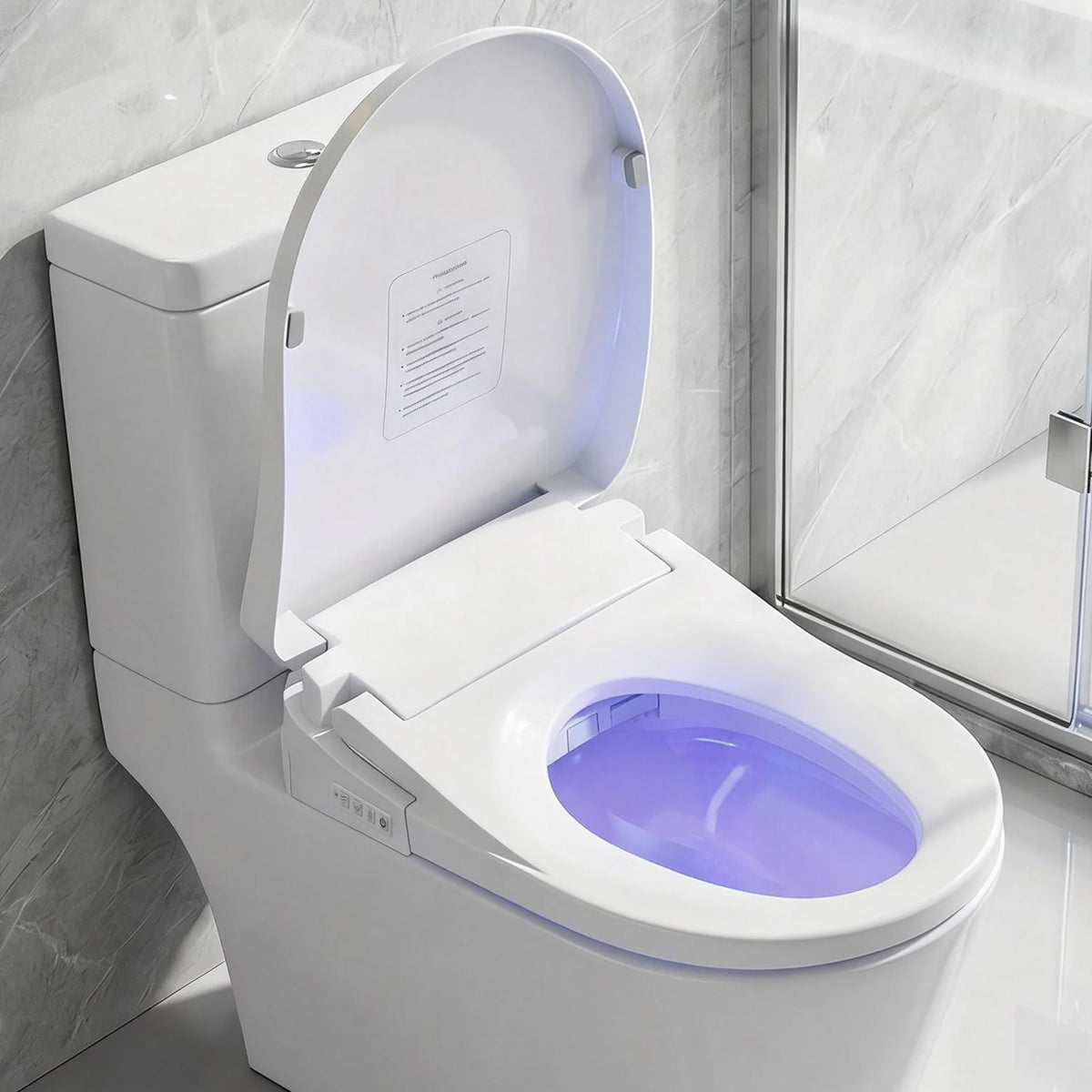Cefito Smart Electric Bidet Toilet Seat Wireless Remote Heated Dryer Auto Wash