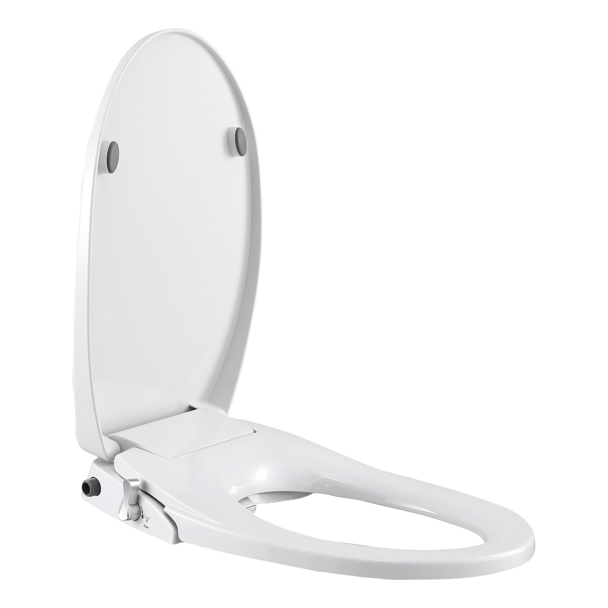 Cefito Non Electric Bidet Toilet Seat O-Shape Dual Nozzle Soft Close WaterMark
