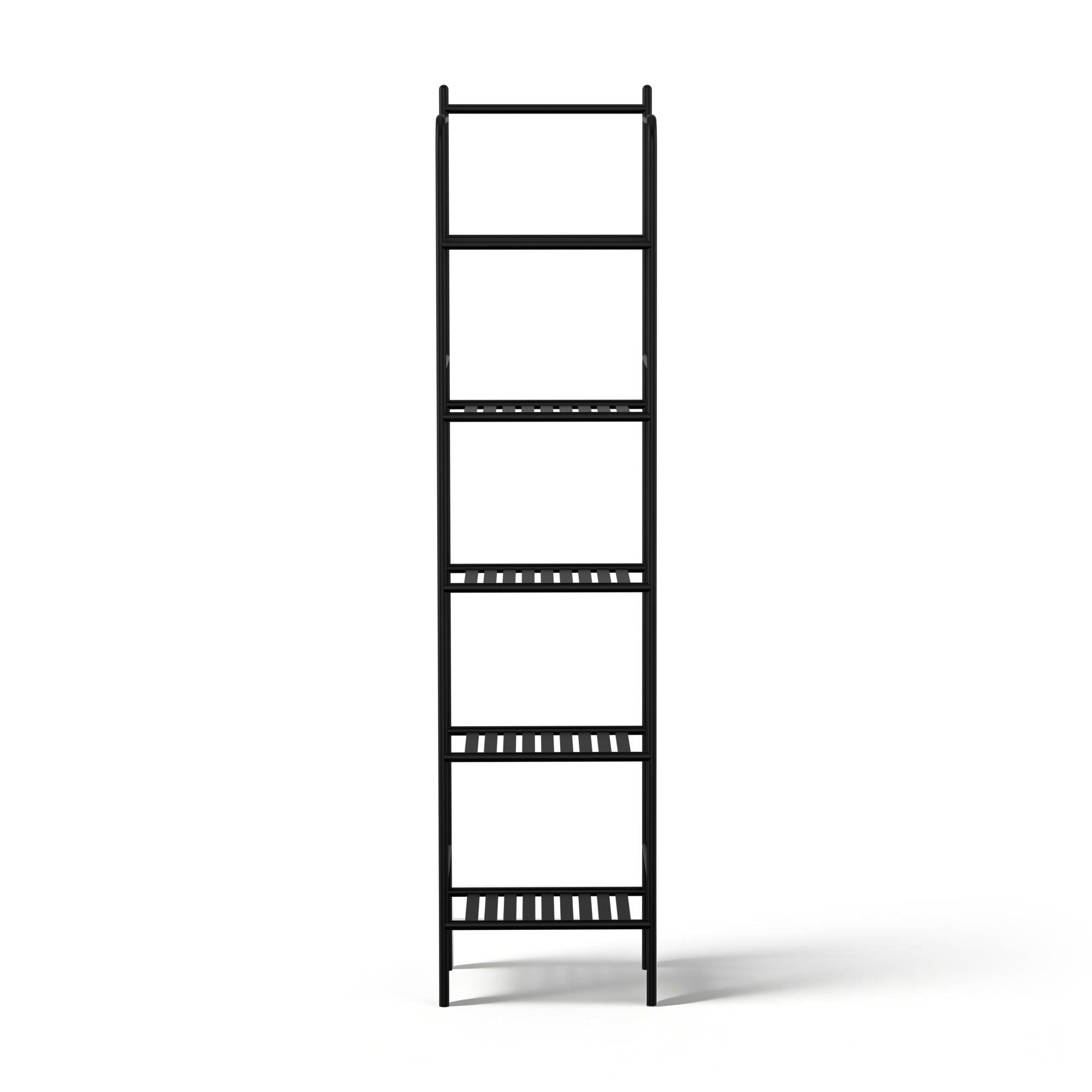 Artiss 2X Floor Standing Corner Shower Caddy 5 Tier Bathroom Organizer Black
