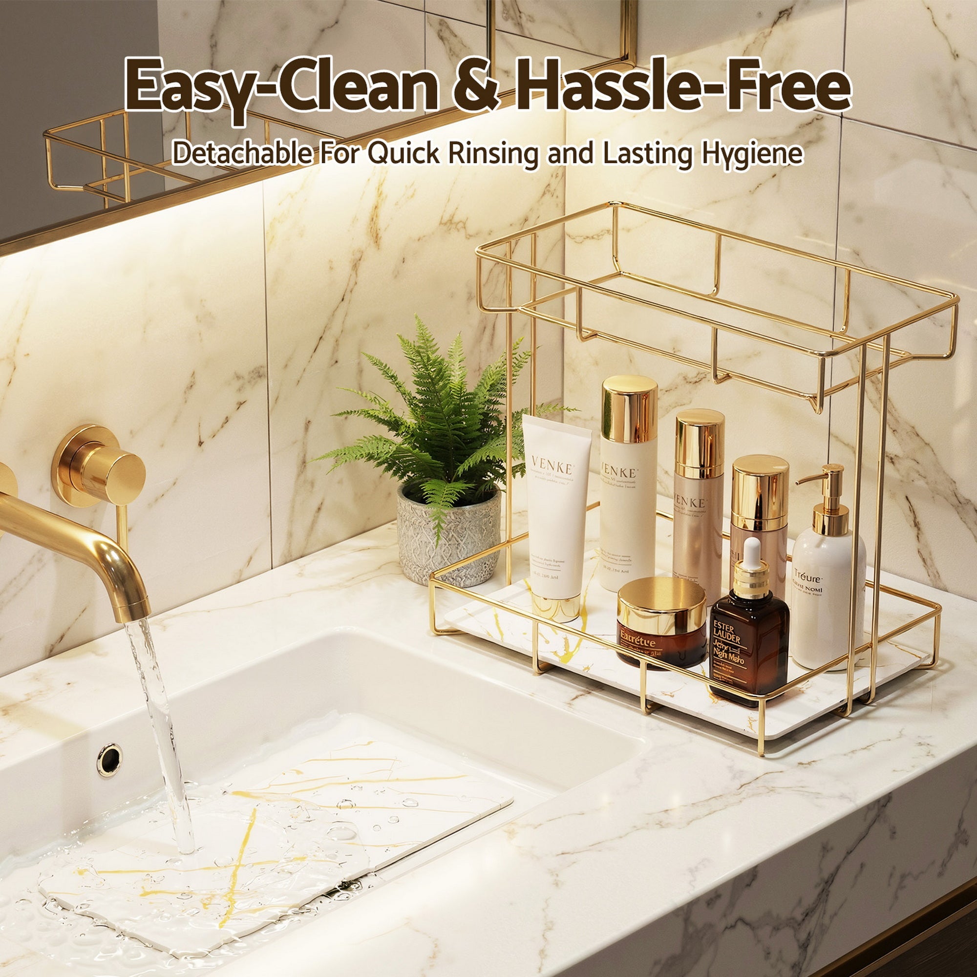 Artiss Bathroom Storage Rack 2 Tier Corner Free Delivery