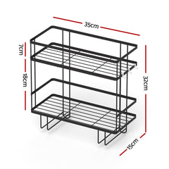 Artiss Over Toilet Storage Rack Bathroom Shelf Free Delivery