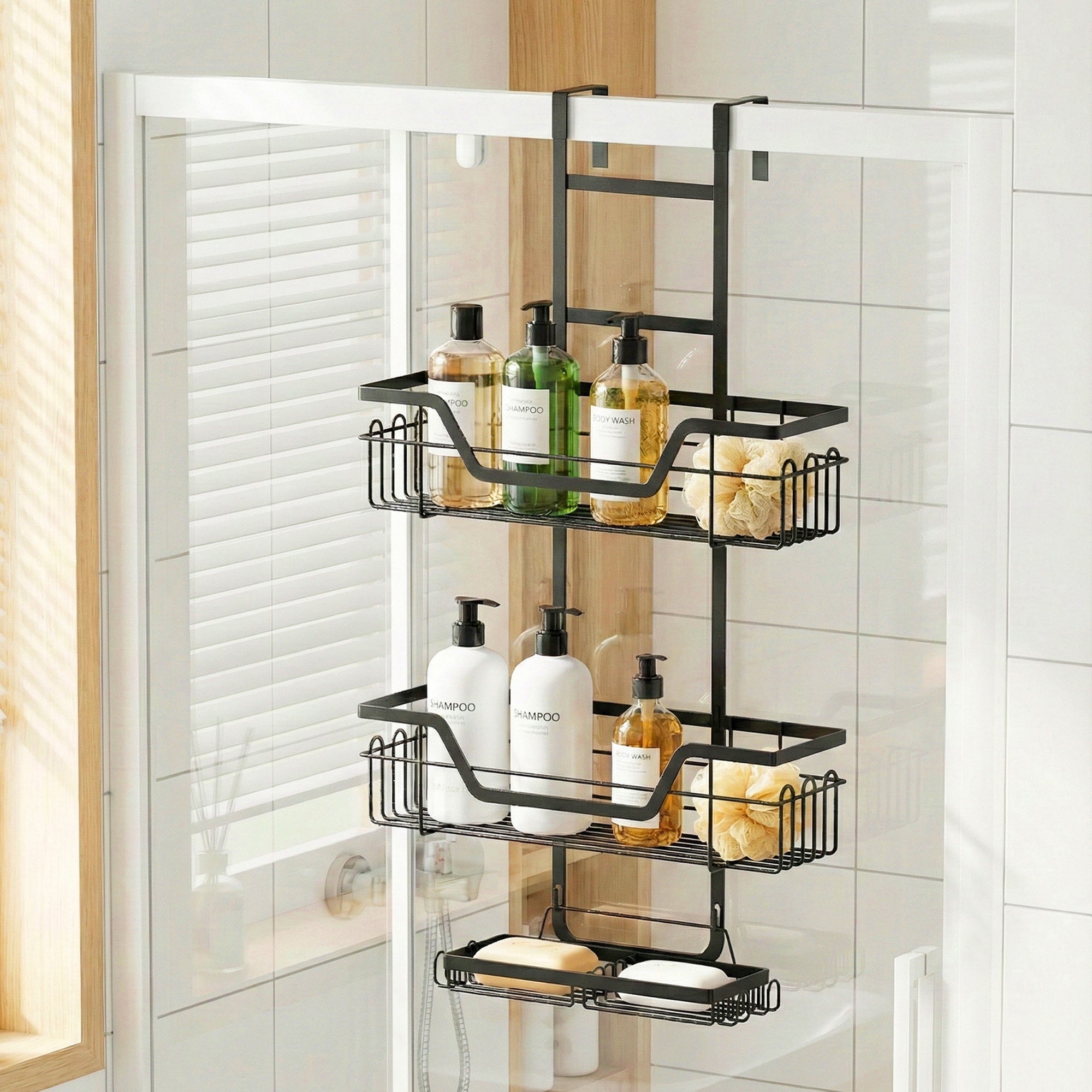Artiss 3 Tier Over Door Shower Caddy Free Delivery