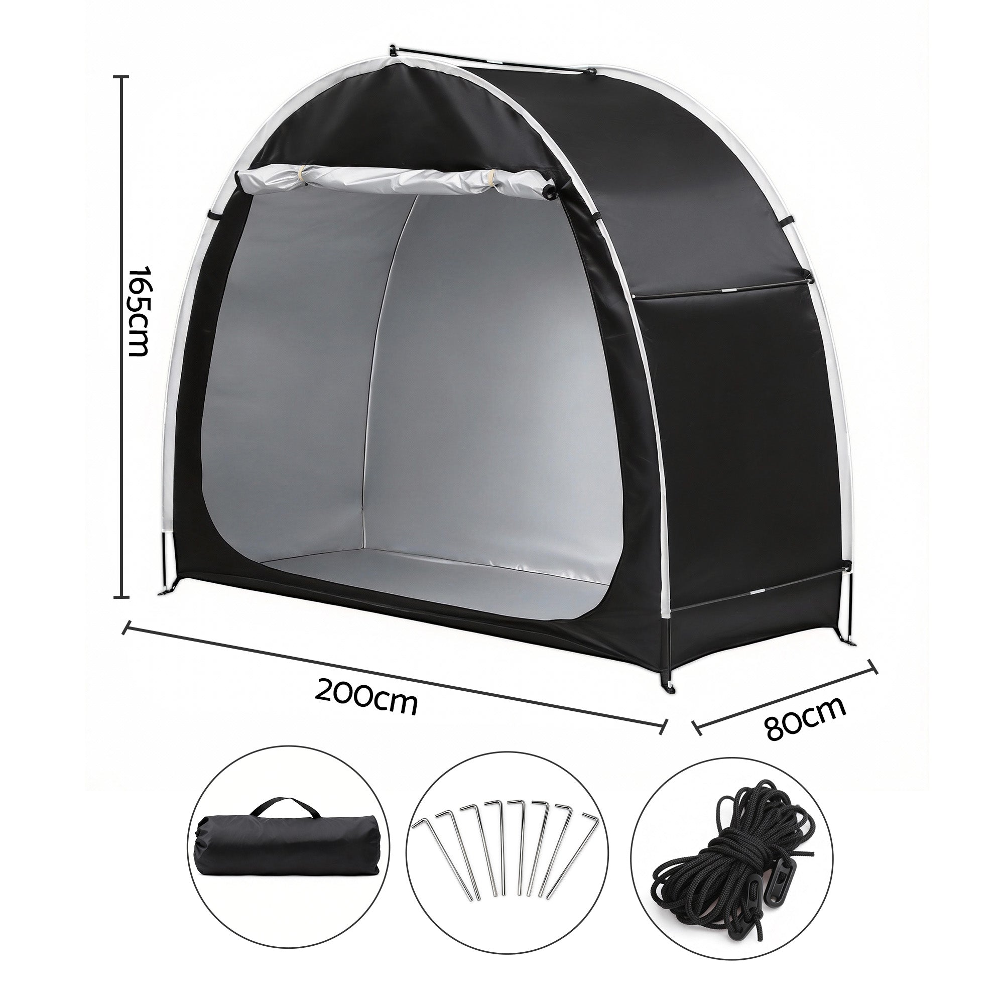 Giantz Bike Storage Tent Waterproof Outdoor UV Protection Shelter w/ Large Space - Free Delivery