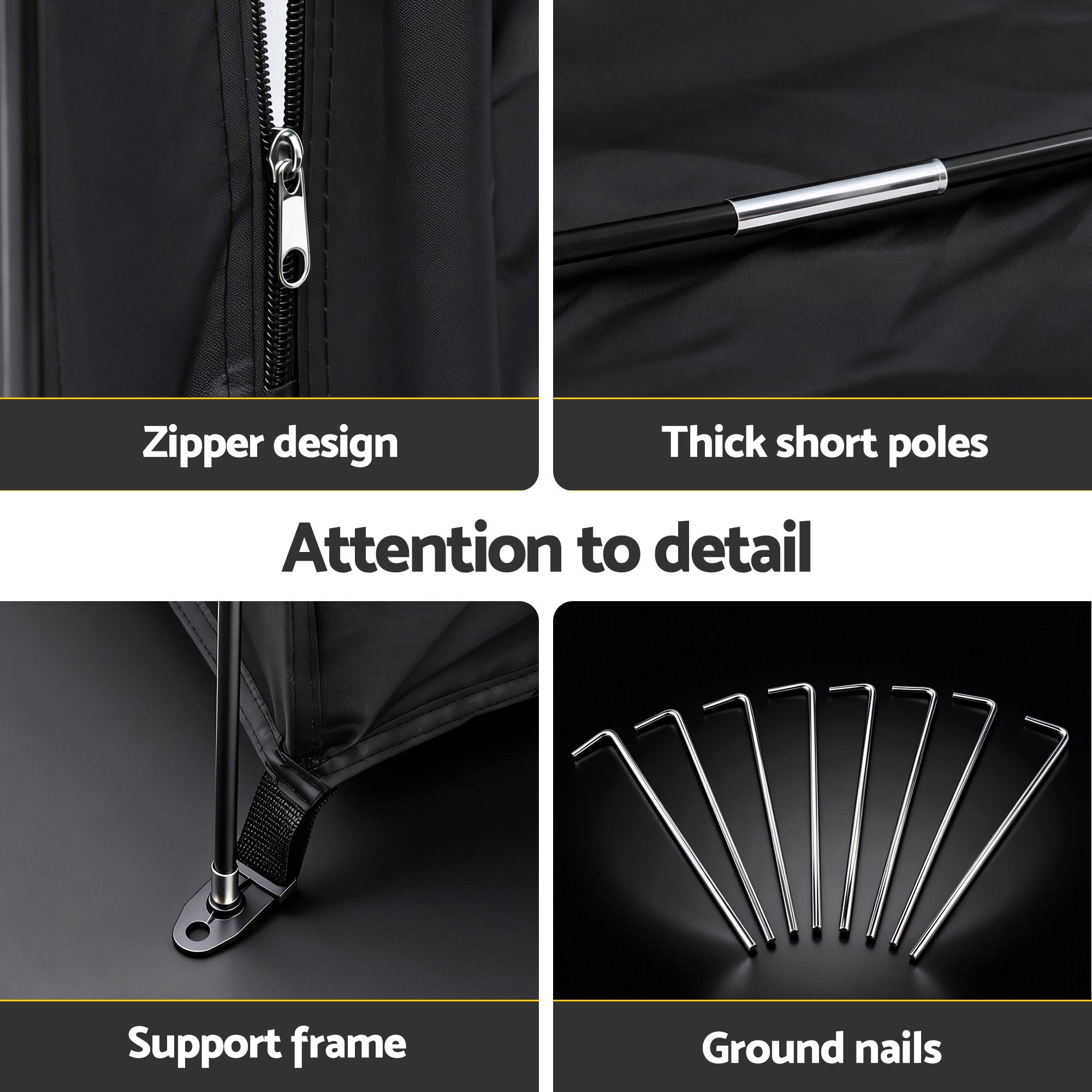 Giantz Bike Storage Tent Waterproof Outdoor UV Protection Shelter w/ Large Space - Free Delivery