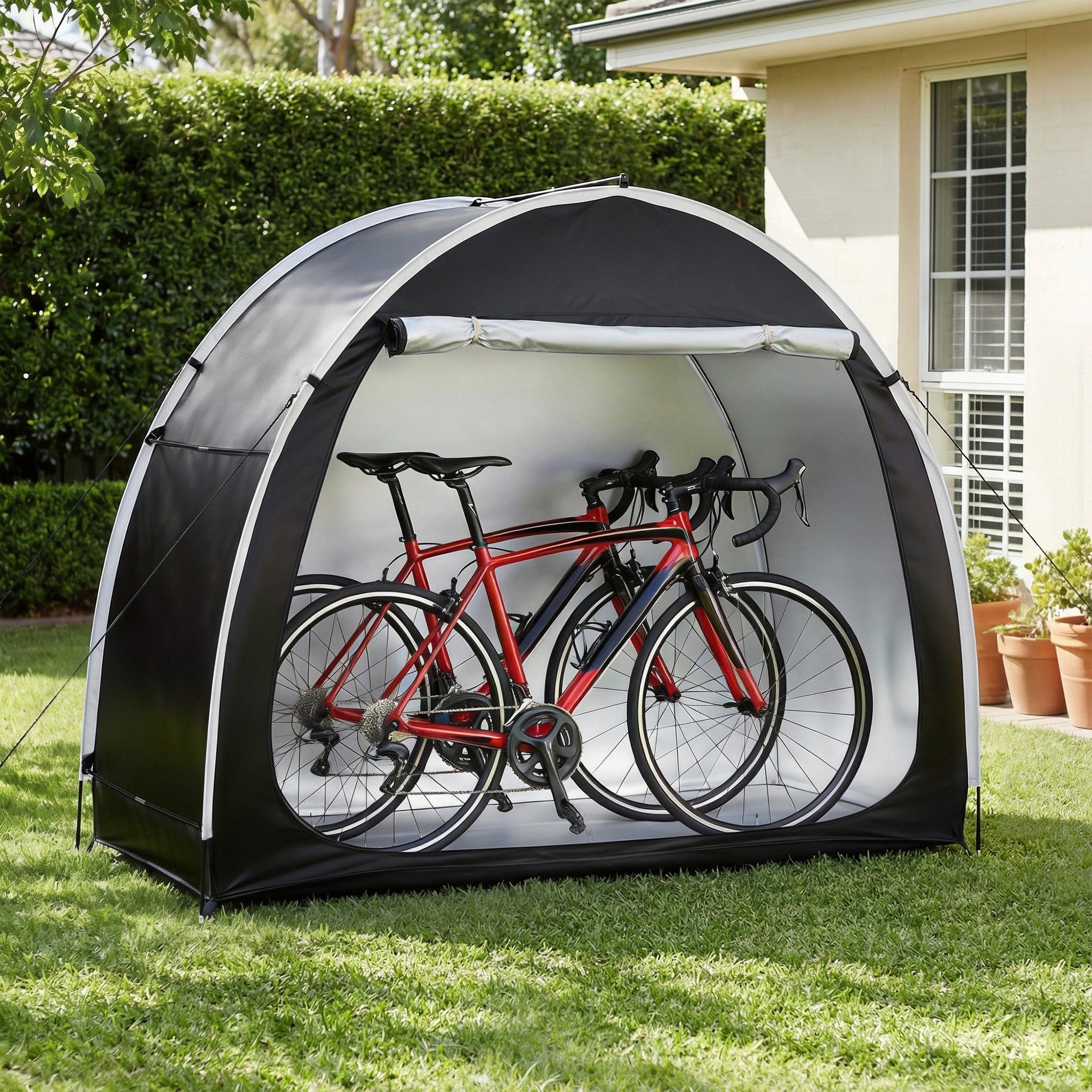 Giantz Bike Storage Tent Waterproof Outdoor UV Protection Shelter w/ Large Space - Free Delivery