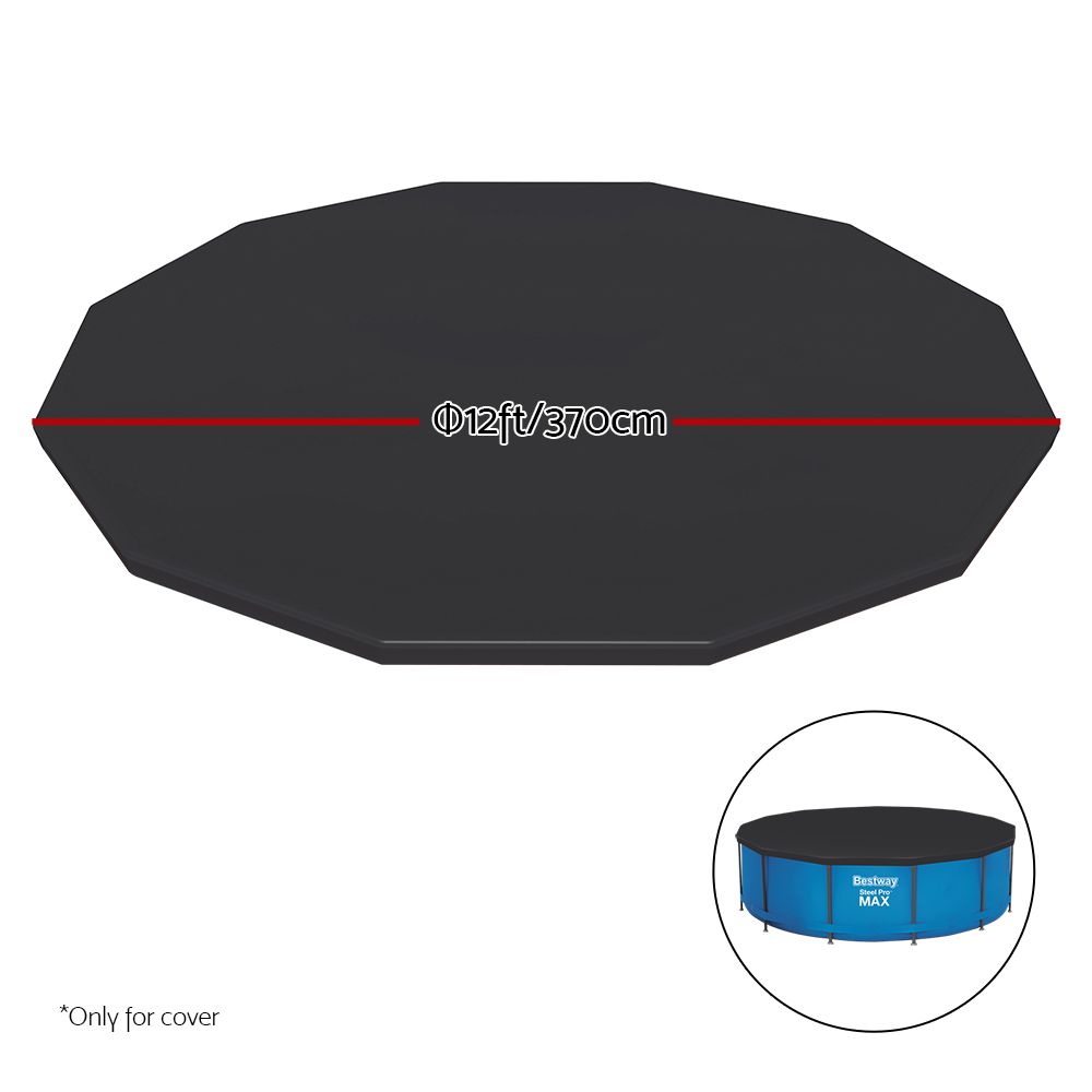 Bestway Pool Cover Fits 3.66m/12ft Round Swimming Free Delivery