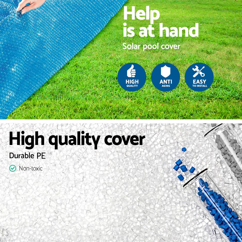 Bestway Pool Cover Fits 3.05m/10ft Round Swimming Pool PE Blanket 2.89m