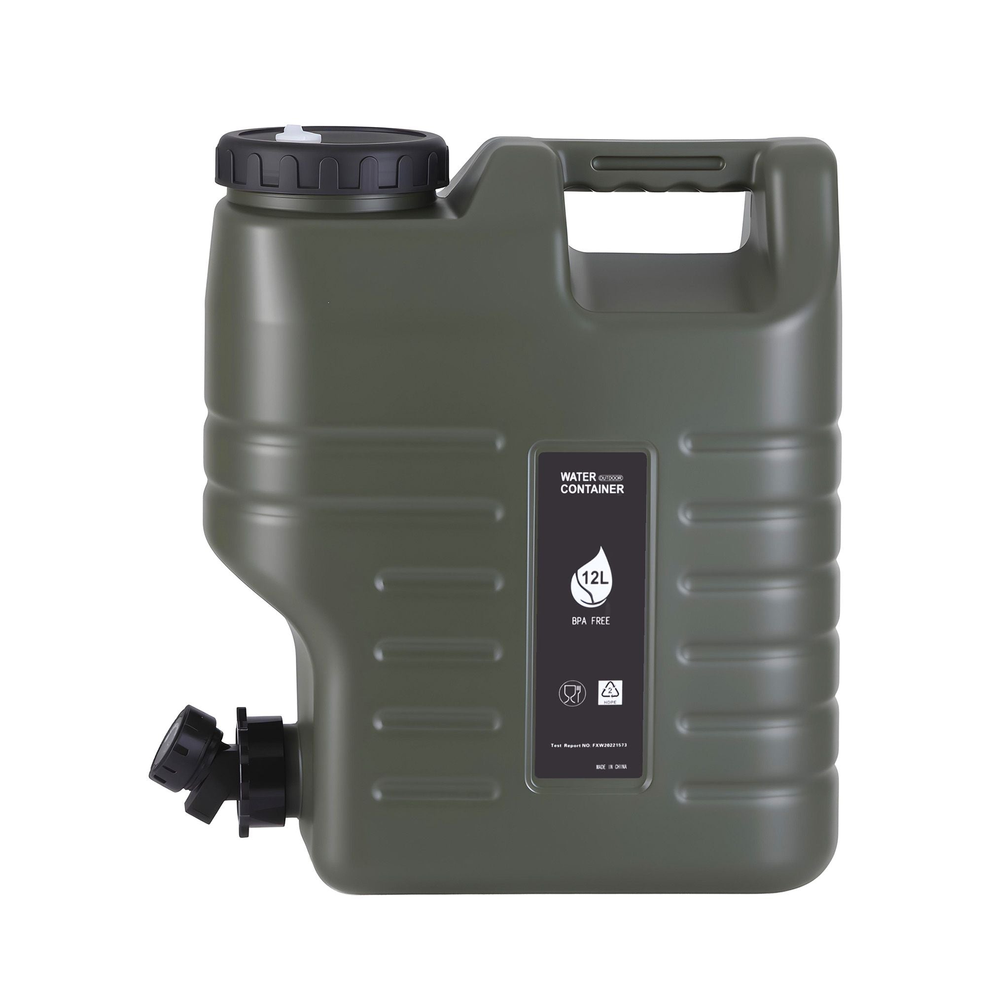 Weisshorn12L Water Container Jerry Can Bucket Camping Outdoor Storage Tank