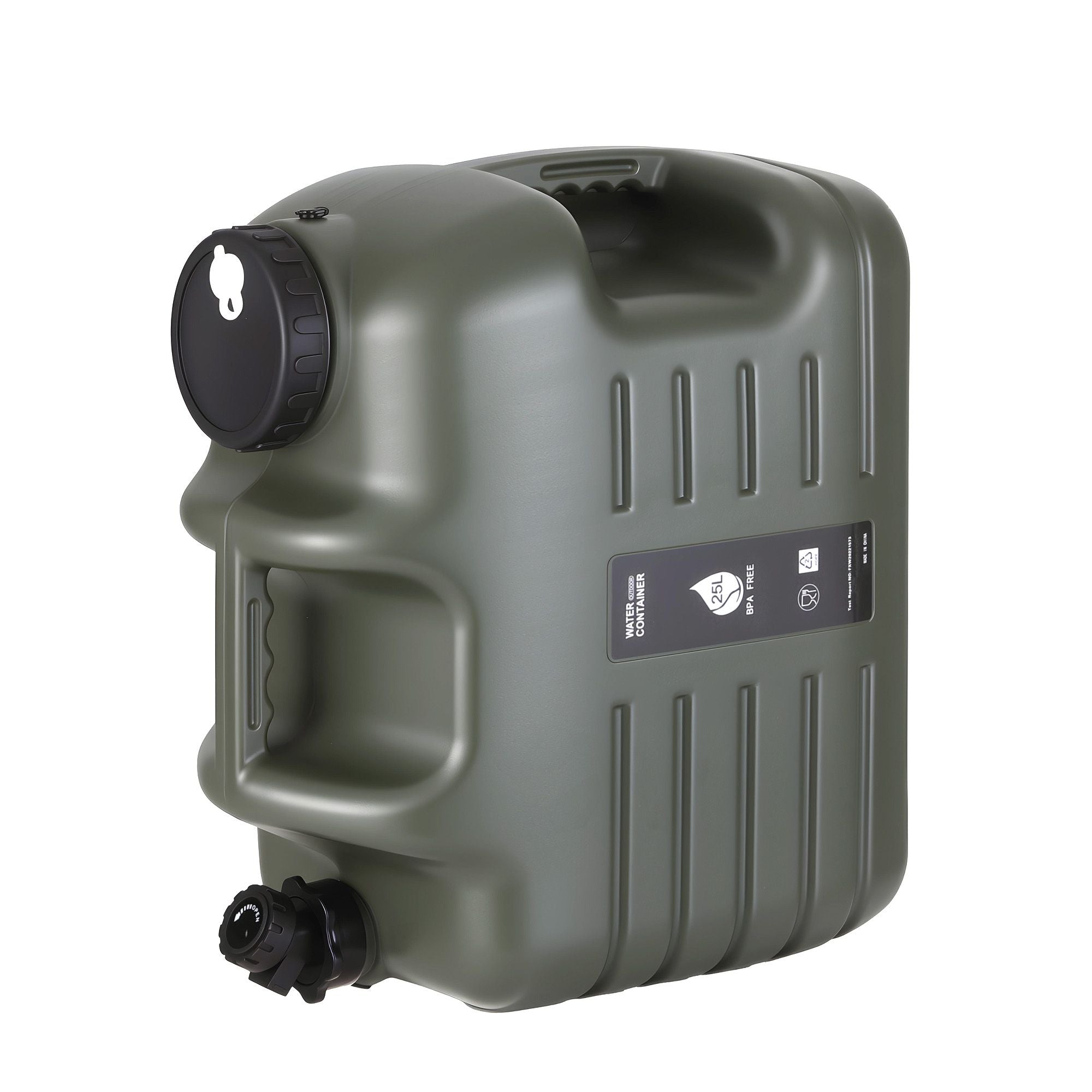 Weisshorn 25L Water Container Jerry Can Bucket Camping Outdoor Storage Tank
