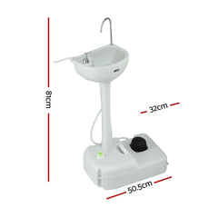 Weisshorn Camping Basin Portable Hand Wash Sink Outdoor Free Delivery