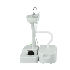 Weisshorn Camping Basin Portable Hand Wash Sink Stand 43L Capacity
