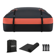 Giantz Roof Top Cargo Bag Waterproof Car Luggage Carrier 15 Cubic Ft Universal - Free Delivery