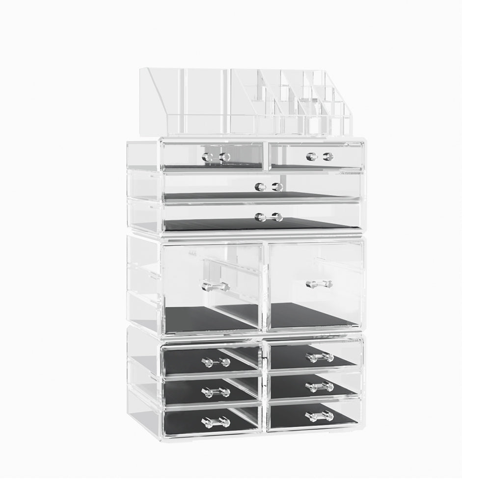 Embellir Makeup Organizer Acrylic Cosmetic Organizer Storage Box Jewellery