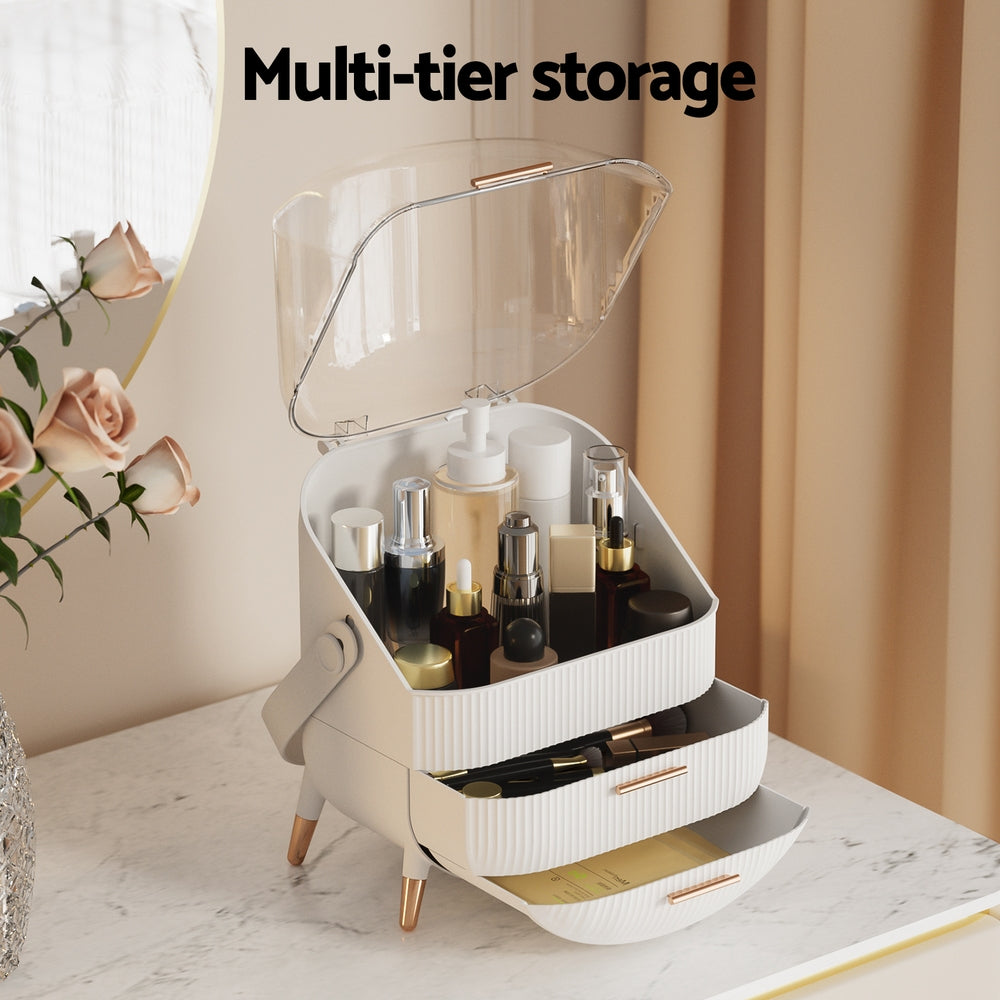 Embellir Makeup Organizer Portable Cosmetic Organizer Storage Box Jewellery