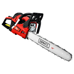 Giantz Chainsaw Petrol 45CC 16" Bar Commercial E-Start Pruning Chain Saw 1.7kW