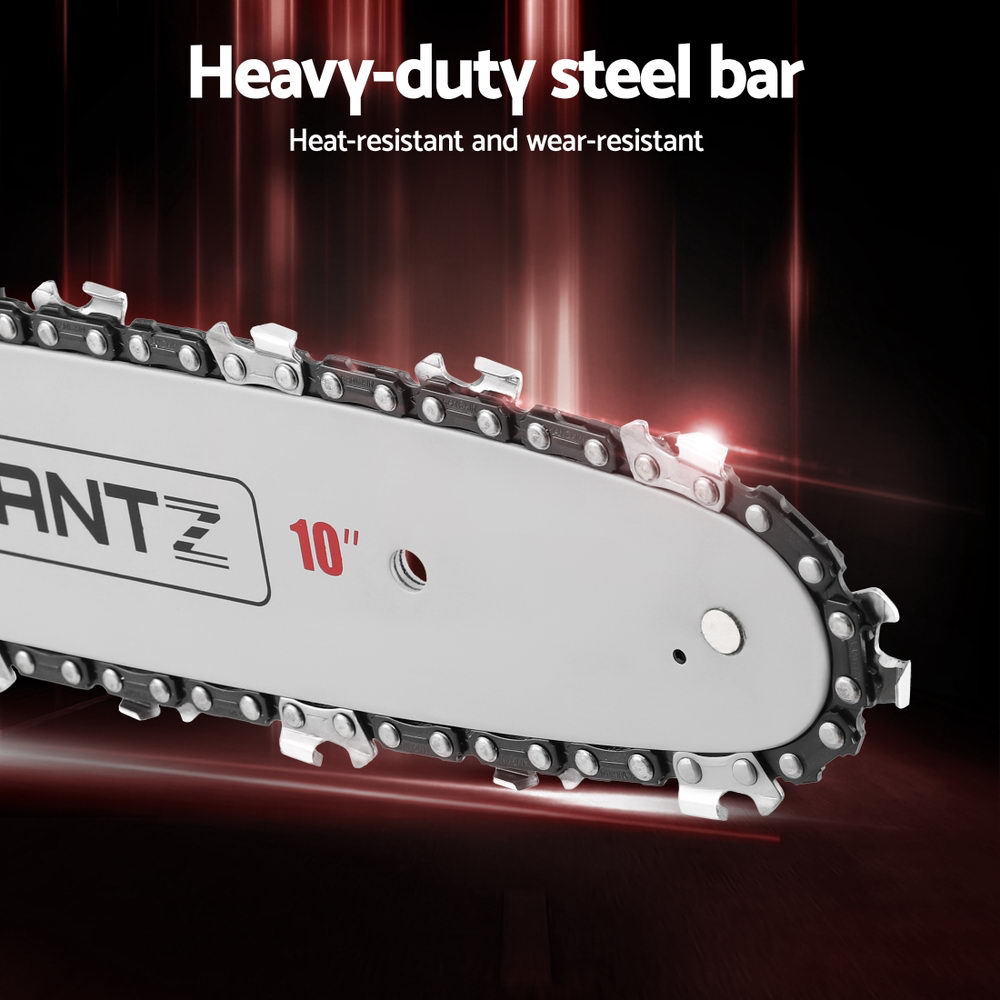Giantz 25CC Petrol Chainsaw 10'' Bar Chain Free Delivery