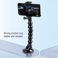Flexible Suction Cup Mount With Phone Clamp - 1 / 4 Jaws-1915196489504788484