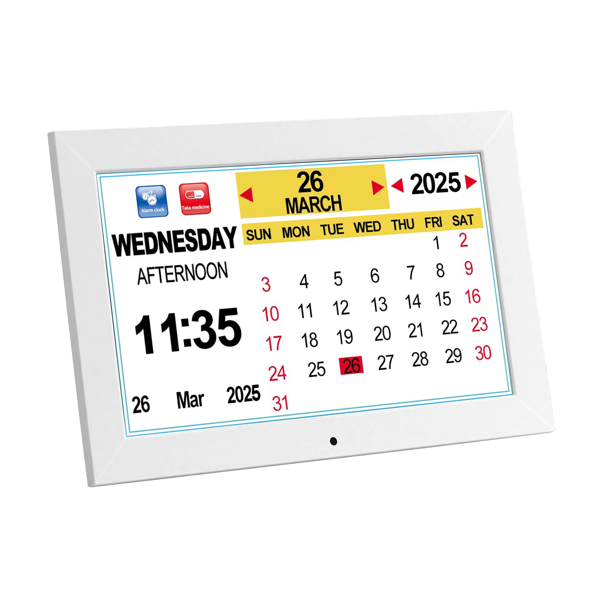 Artiss 10" Digital Day Clock Alarm Calendar Free Delivery