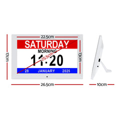 Artiss 10" Digital Day Clock Alarm Calendar Free Delivery