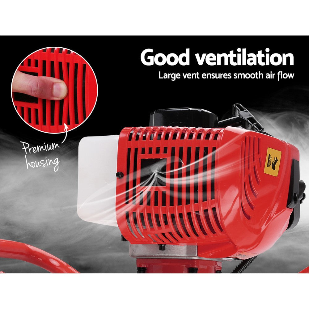 Giantz Post Hole Digger Motor Only Petrol Engine Red