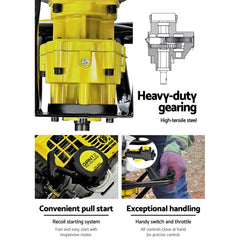 Giantz Post Hole Digger Petrol Drill Auger Extension Bits