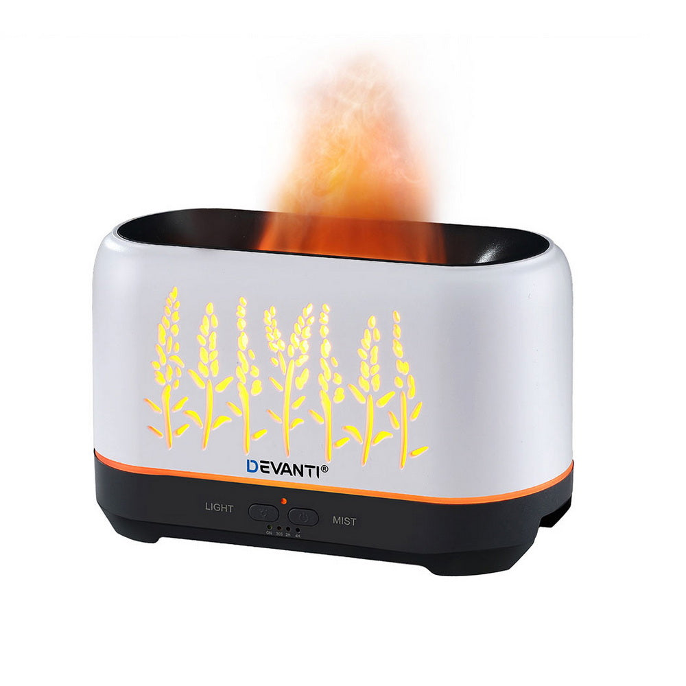 Devanti Aroma Diffuser Aromatherapy Flame 200ml Free Delivery