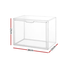 Artiss Clear Acrylic Display Case Dustproof Protection Free Delivery