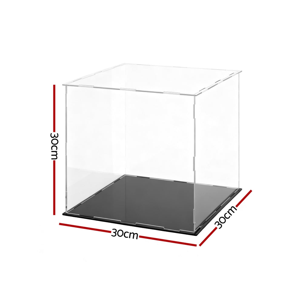 Artiss Clear Acrylic Display Case Dustproof Protection Free Delivery