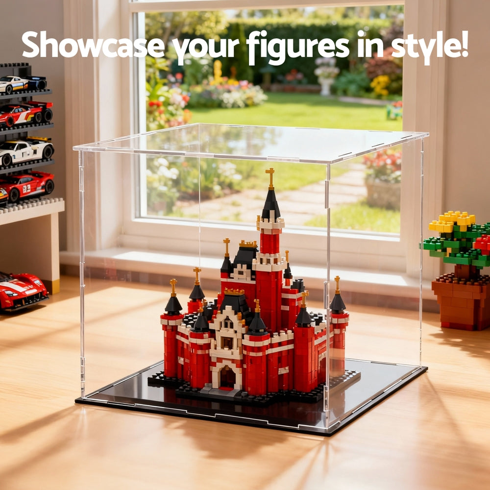 Artiss Clear Acrylic Display Case Dustproof Protection Free Delivery