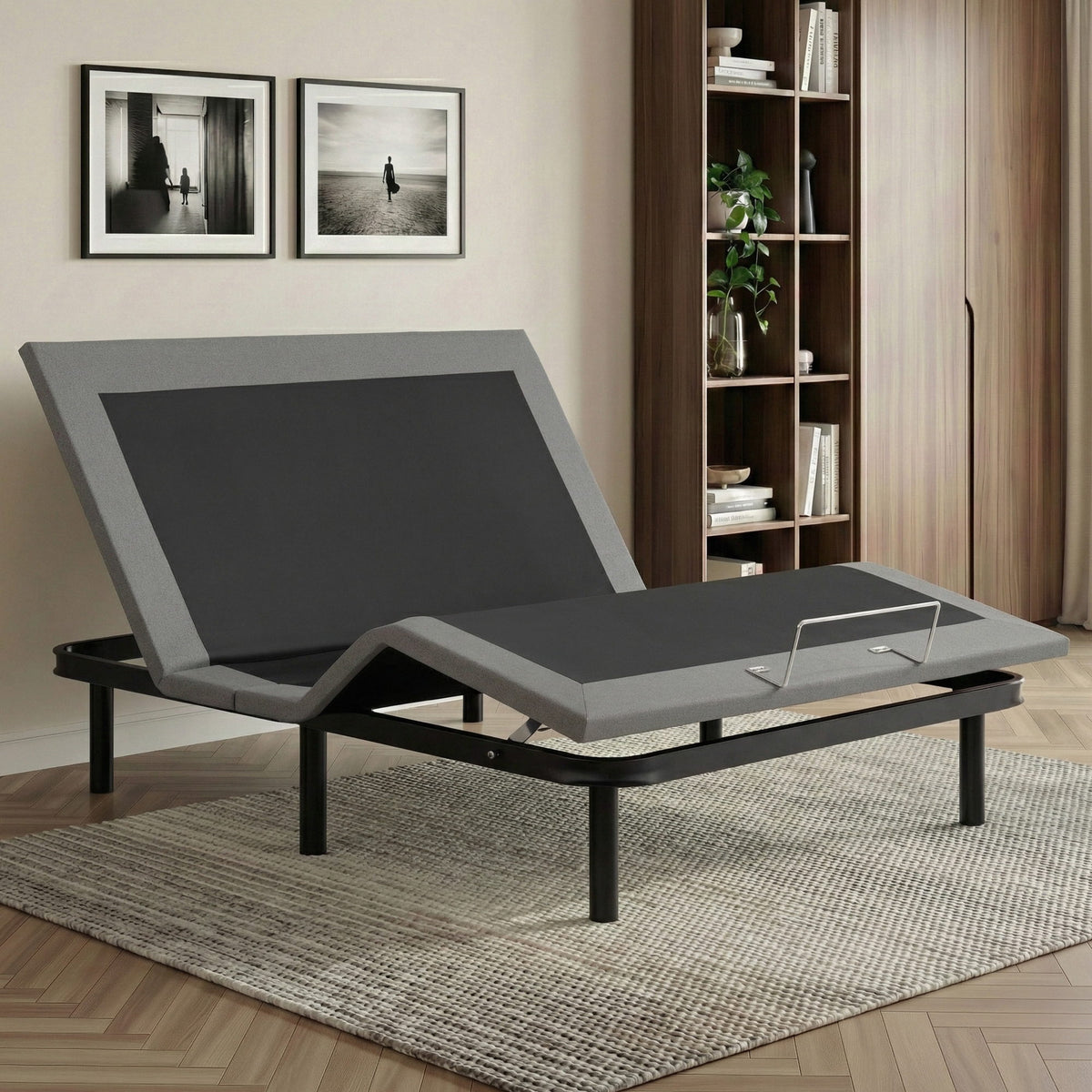 Artiss Adjustable Bed Frame Queen Size Electric Bed Base Wireless Remote Control