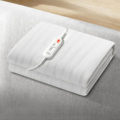 Giselle Electric Blanket King Single Heated Fully Fitted Washable Pad Winter Warm - Free Delivery