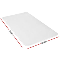 Giselle Electric Blanket King Single Heated Fully Fitted Washable Pad Winter Warm - Free Delivery