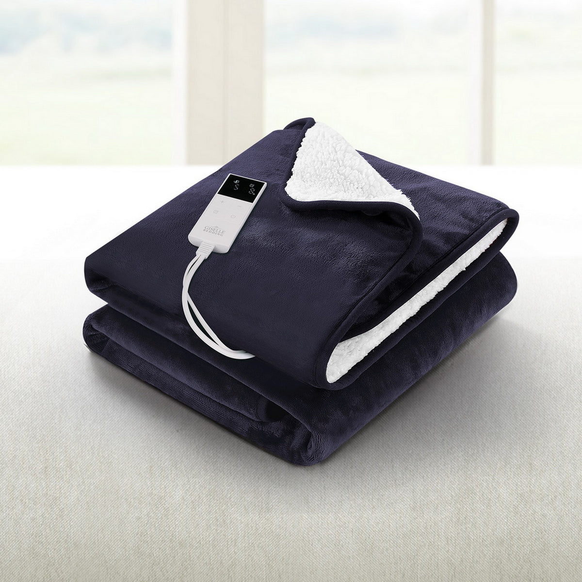 Giselle Bedding Electric Throw Rug Heated Blanket Free Delivery