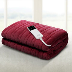 Giselle Bedding Electric Throw Rug Heated Blanket Free Delivery