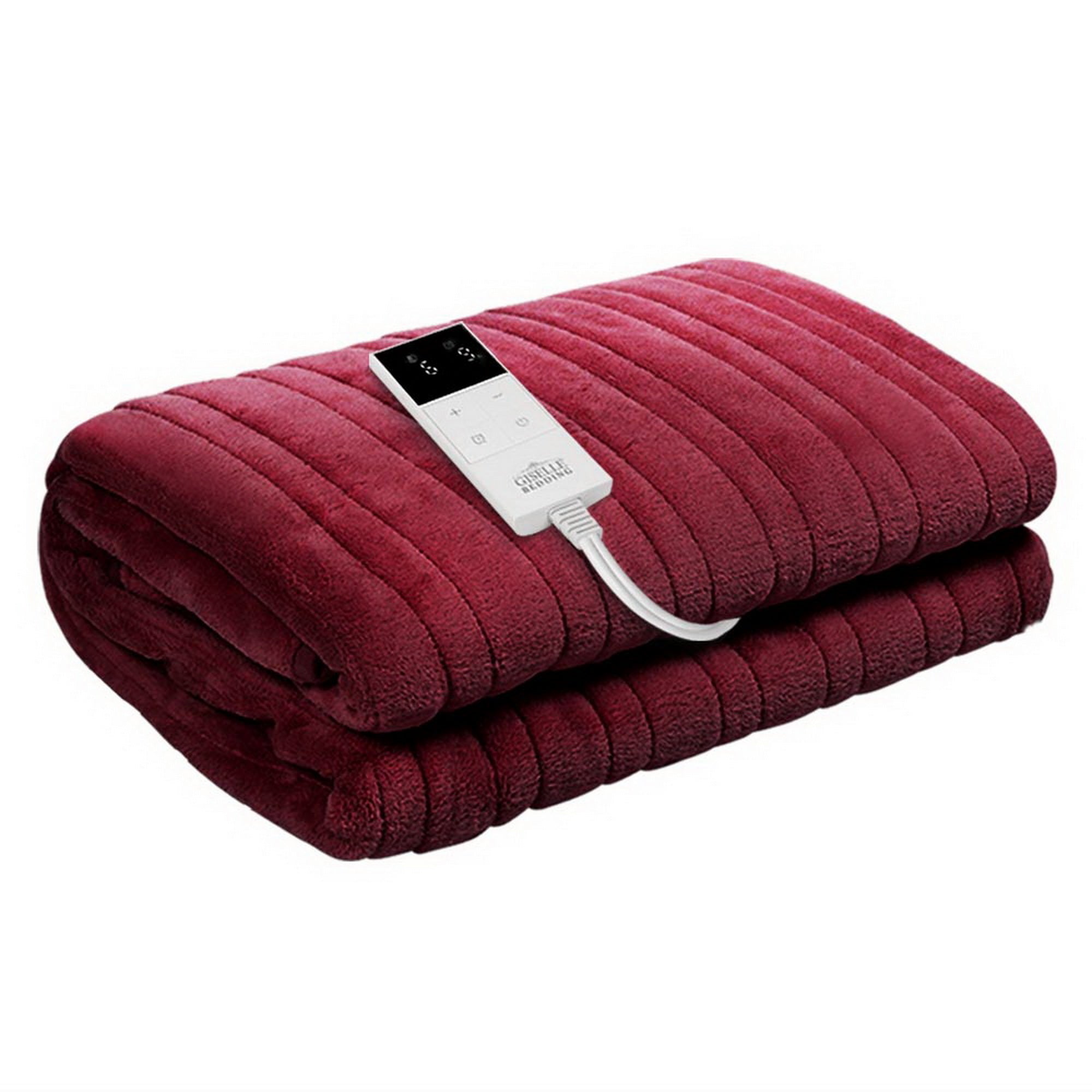 Giselle Bedding Electric Throw Rug Heated Blanket Free Delivery