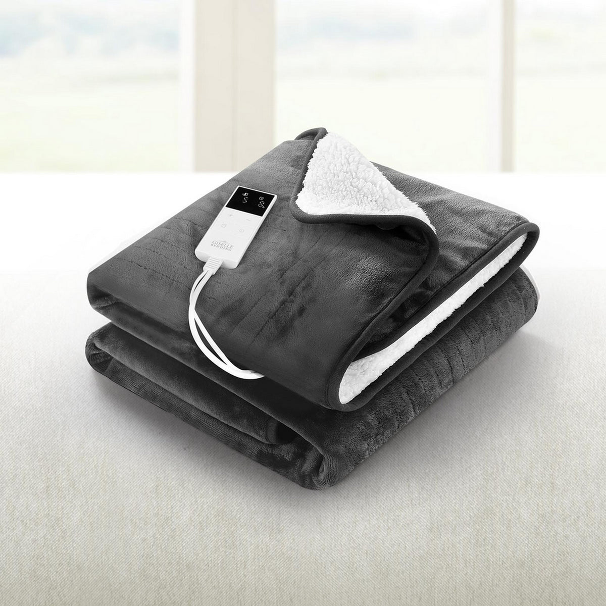 Giselle Bedding Electric Throw Rug Heated Blanket Free Delivery